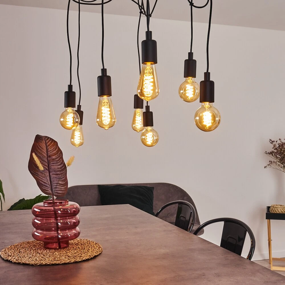 Chitaj Pendelleuchte Schwarz, 1-flammig – Bild 7