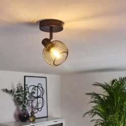 Pipisu Deckenleuchte Schwarz, 1-flammig